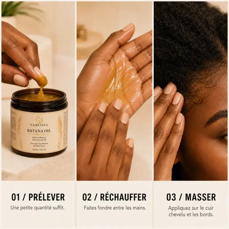 Les trois gestes : prélever, réchauffer, masser